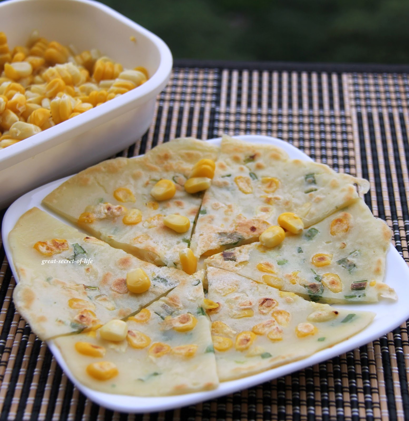 Korean Corn Pancake Greatsecretoflife