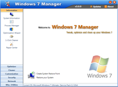 Windows 7 Manager 4.1.9 Windows 7 Manager 4.1.9