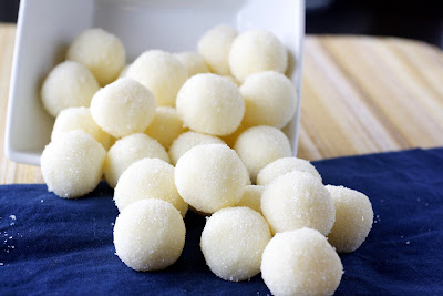 White Chocolate Lemon Truffles