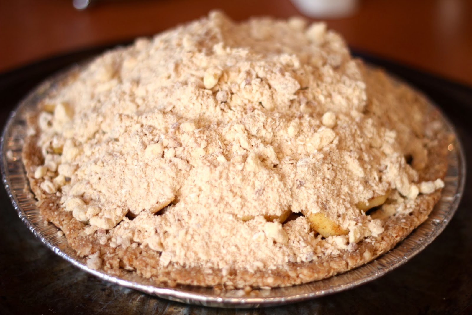 The Kitchen Holiday: Gluten Free Apple Crumb Pie