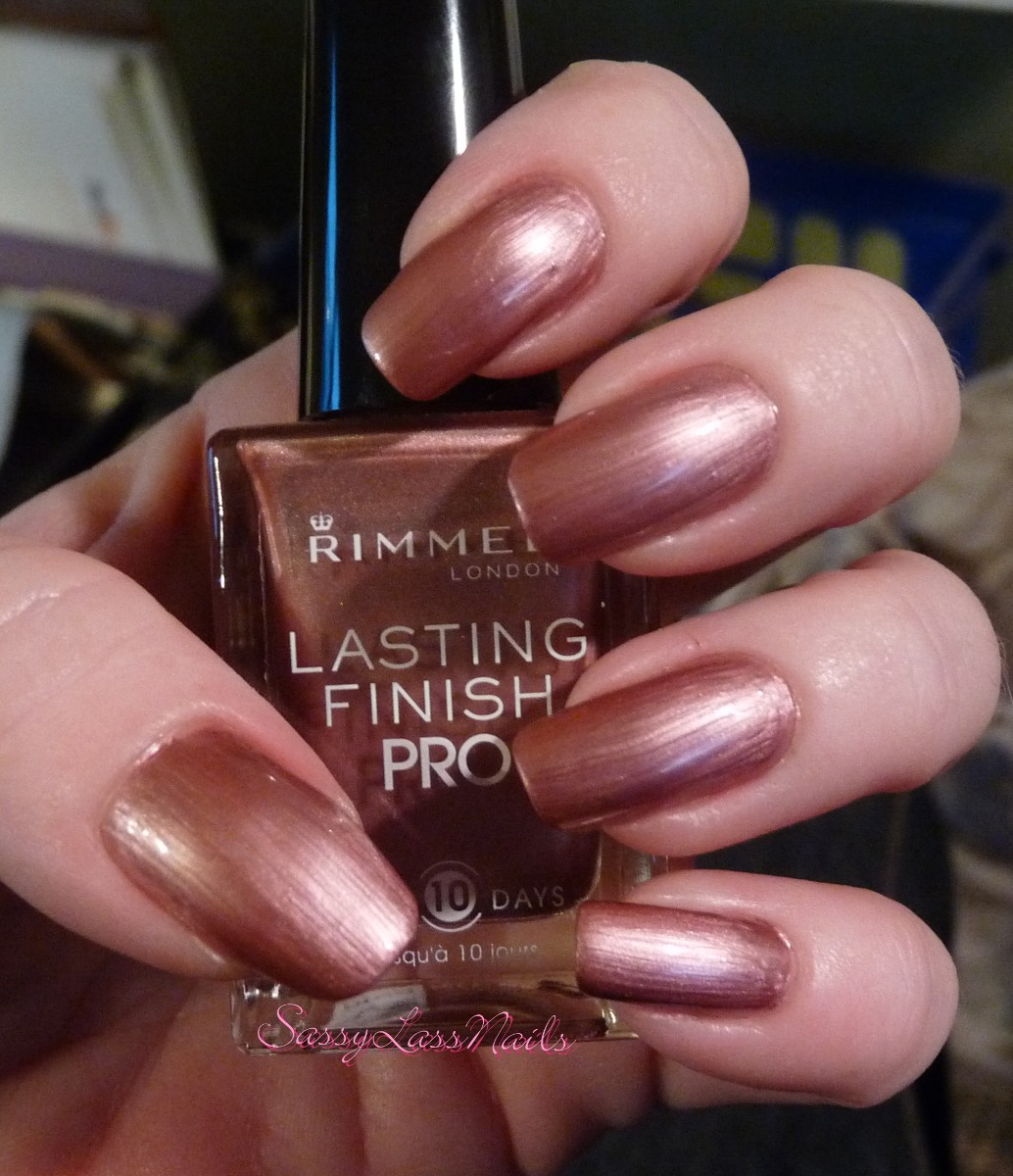 Rimmel London Lasting Finish Pro Steel Grey and Pink Zinfandel
