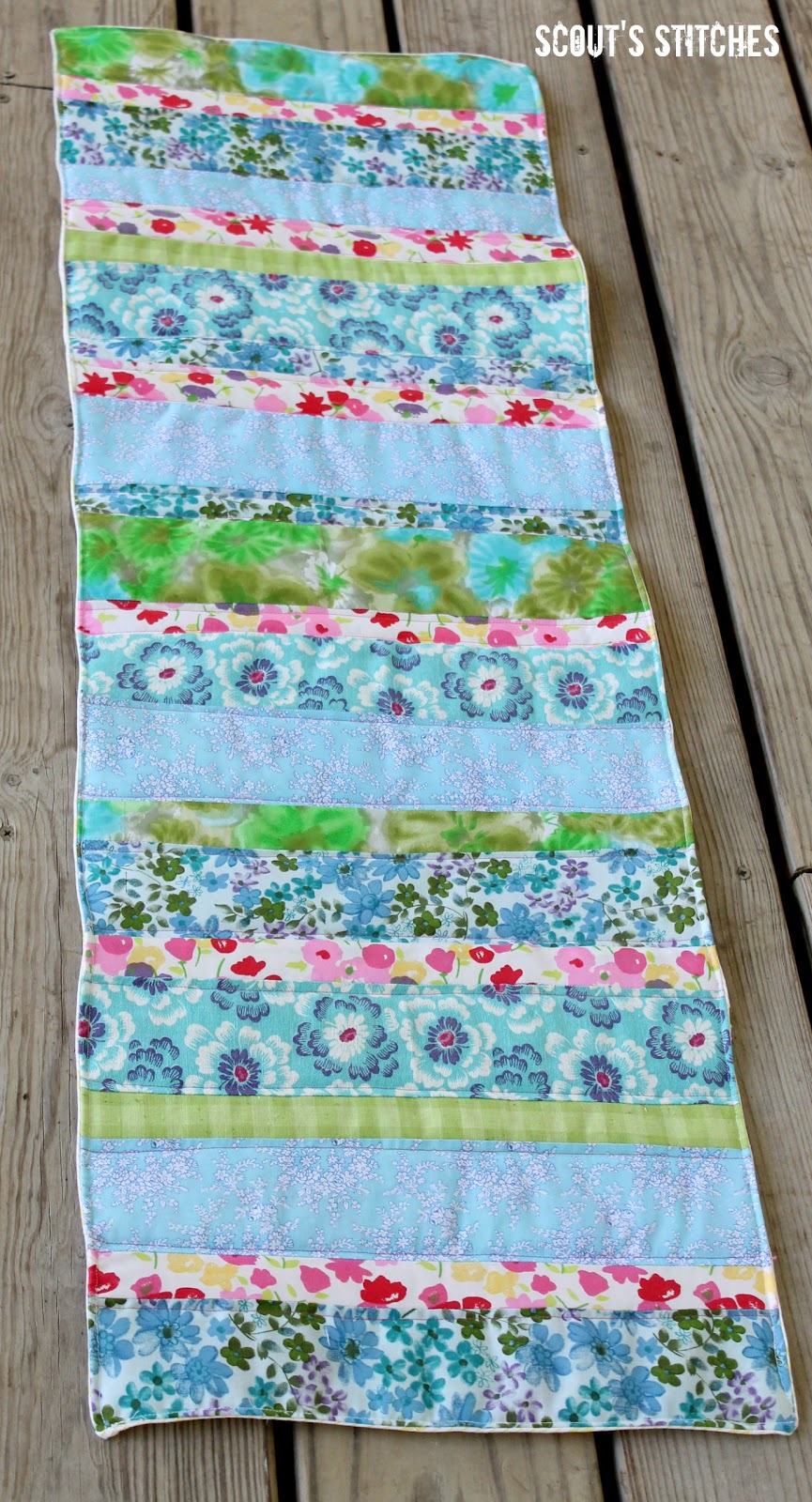 All The Joy A Vintage Spring Table Runner