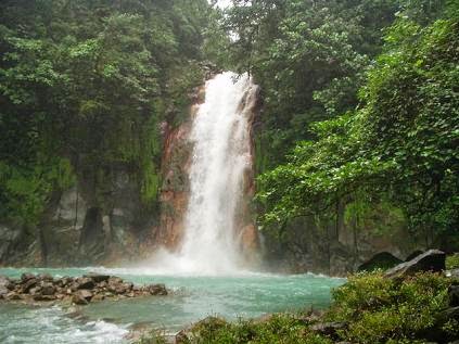 Cascada en Costa Rica