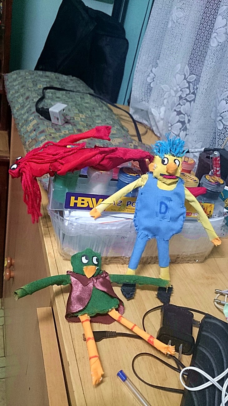Unscented Dreams Kazaki's Official Blog DIY DHMIS Puppets