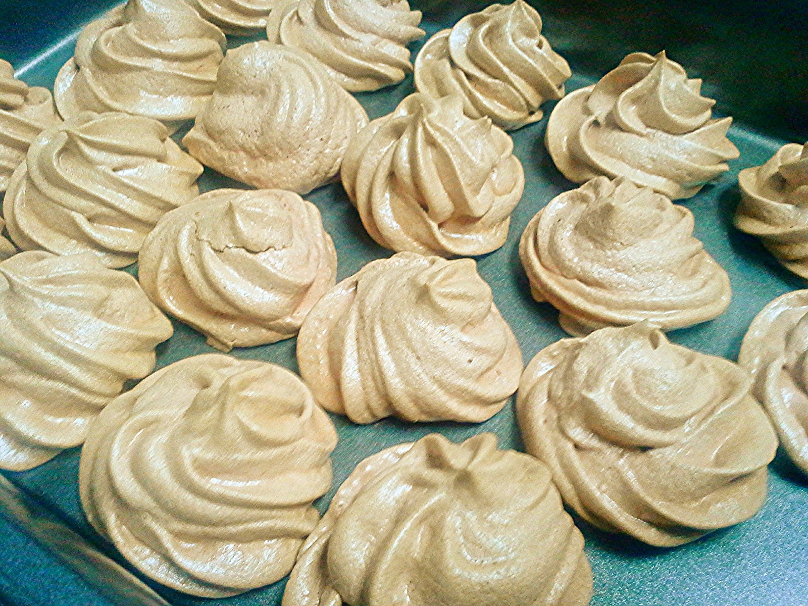 Ally in Cali Meringue chocolate caramel roses