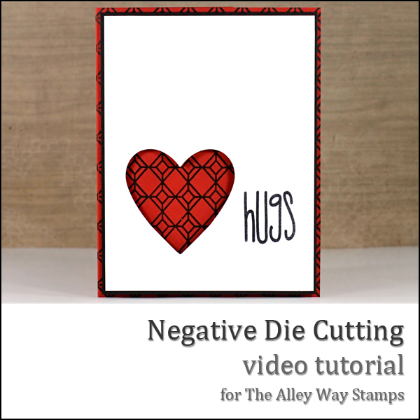 Danielle Daws Negative Die Cutting and Background Stamping TAWS