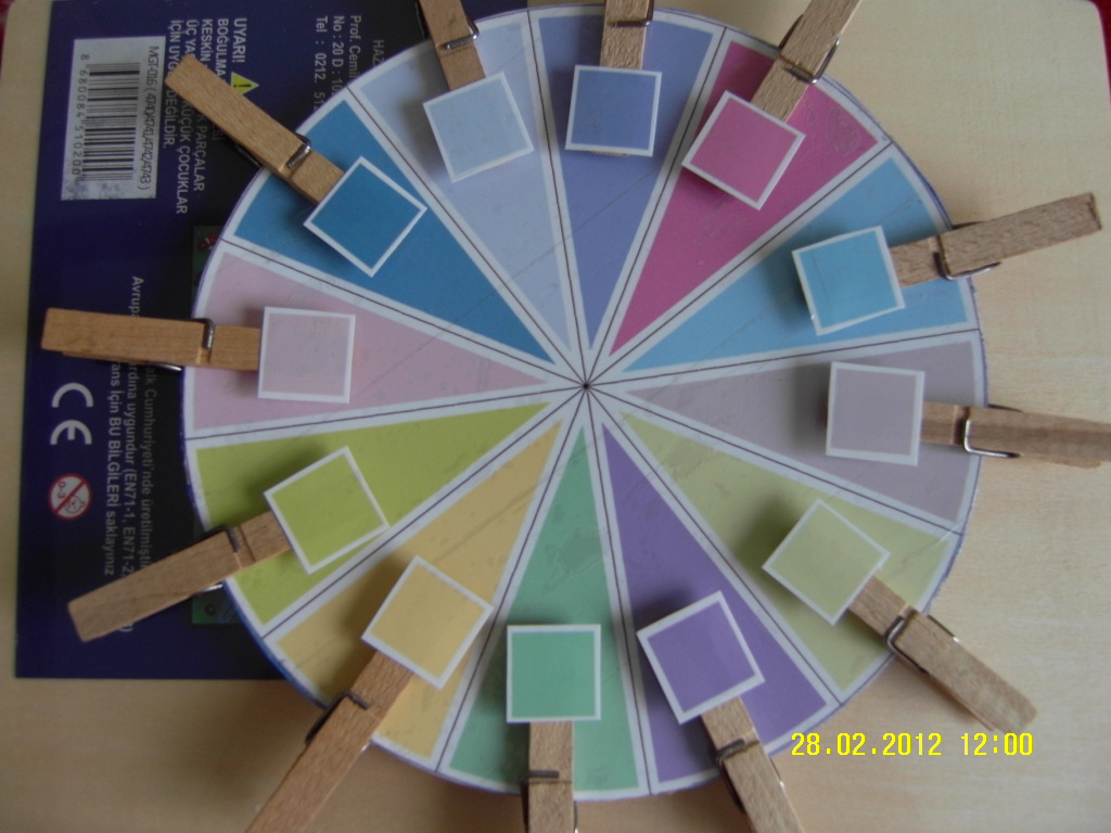 Evrim Arda Sevimli Ev işi oyuncak 1Tahta mandallar