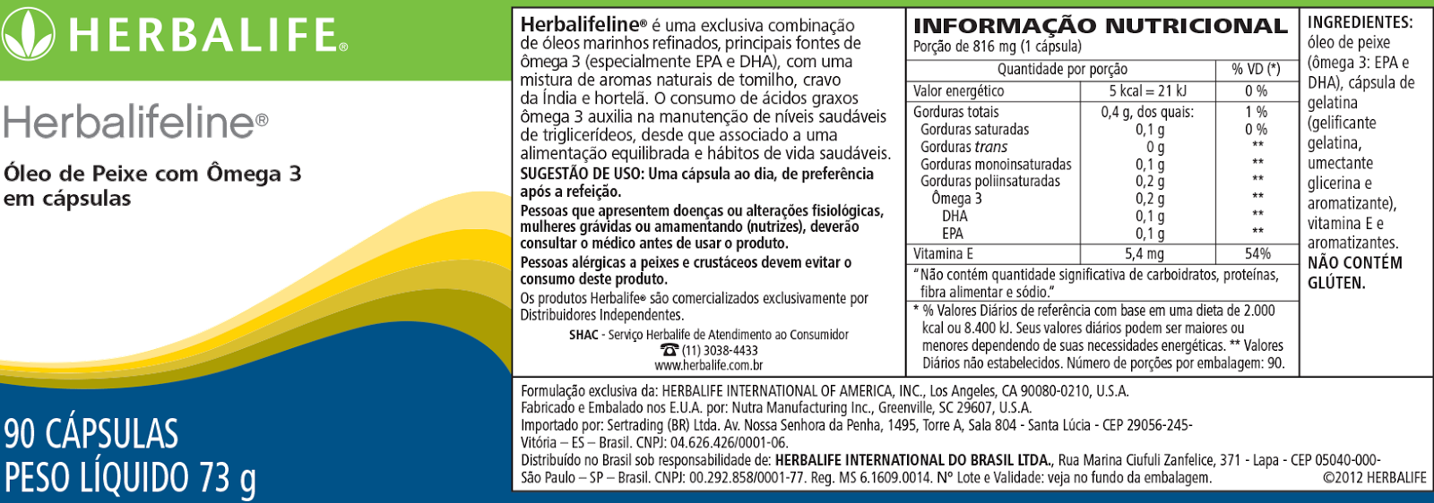 Eu AMO Herbalife Consultor Independente Eduardo Diniz HERBALIFELINE