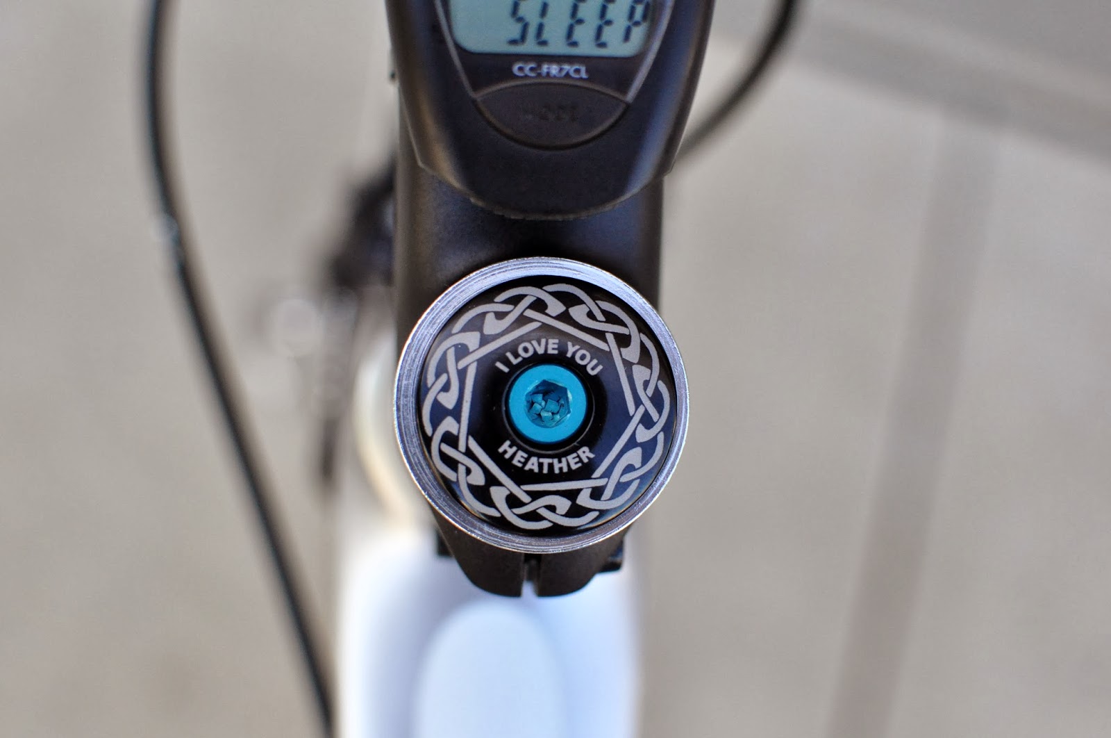 Quentin’s Bike Stuff Custom headset caps