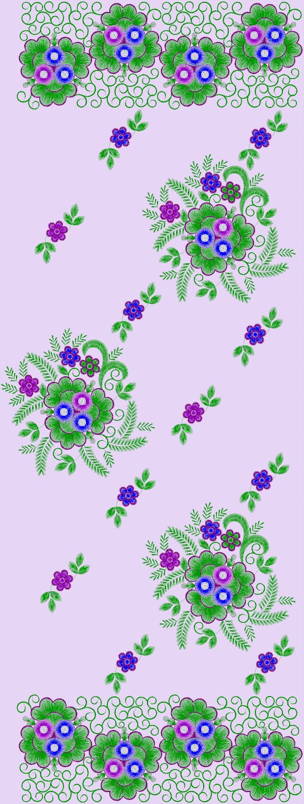 Embdesigntube stunning designer embroidered dupatta designs