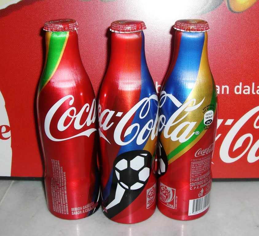 Aluminum Bottle Collector Club Coca Cola FIFA World Cup Aluminum