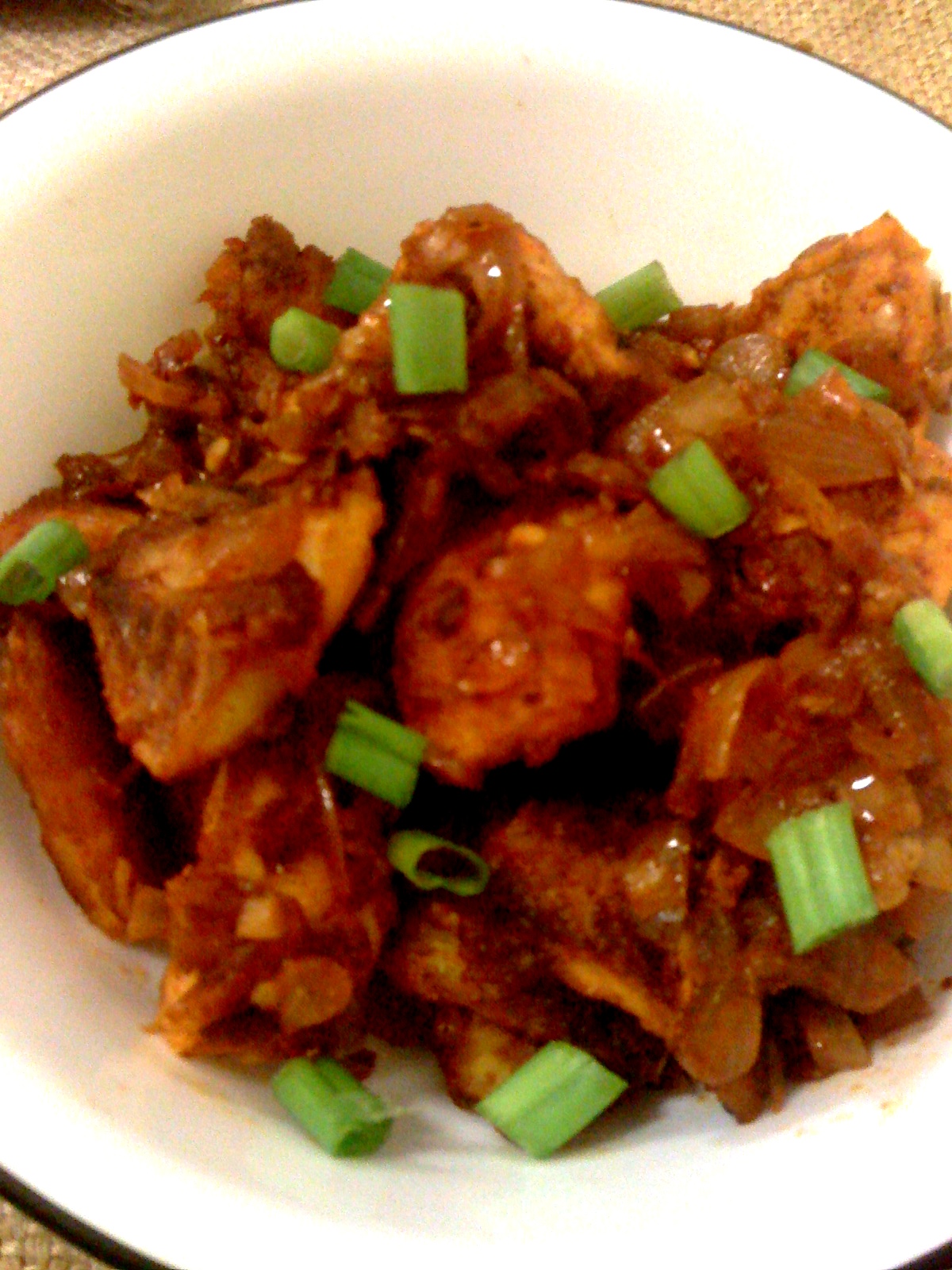 elephants and the coconut trees Chili garlic fish the easy way / Fish