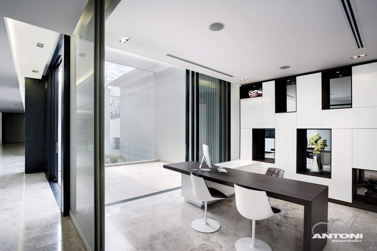 Picture of modern home office in the south african dream home