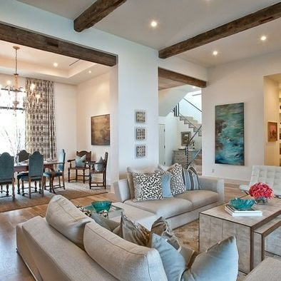Decoración de Salas de color Marrón | Cómo arreglar los Muebles en una
