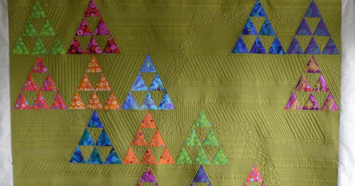 Creative Longarm Quilting by Karen Marchetti Claudia's Three's a Charm