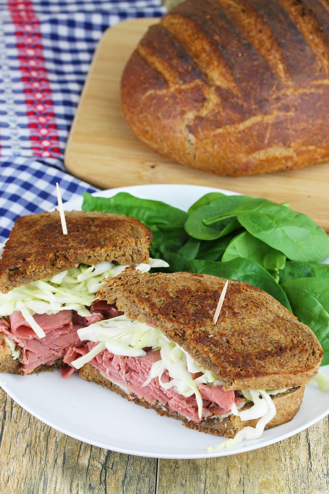 Pastrami, Pepperjack, and Slaw on Rye