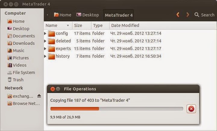 how to add server in metatrader linux