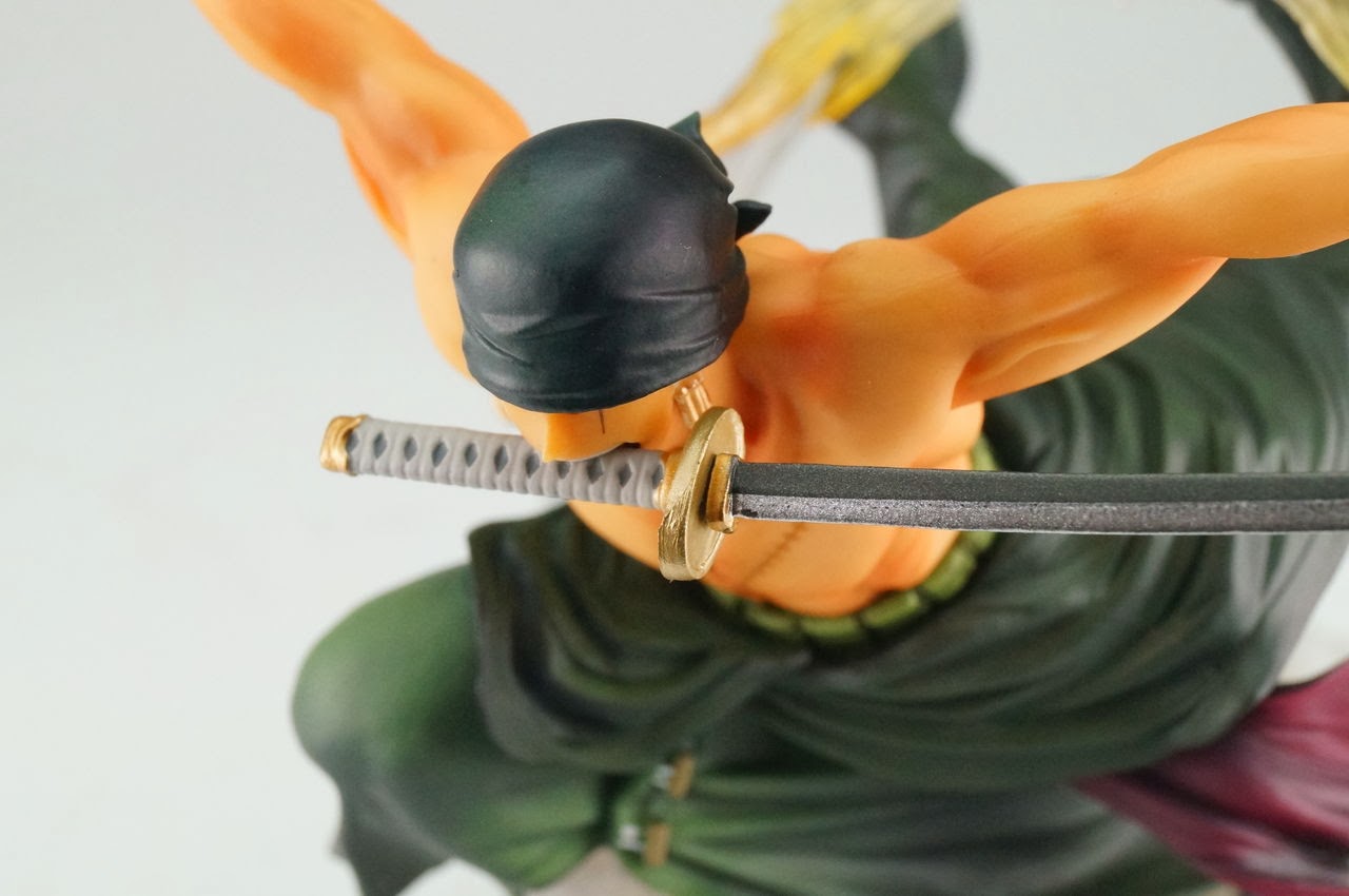 Bandai Tamashii Nations Figuarts Zero Roronoa Zoro Battle Version Rengoku  Onigiri Action Figure