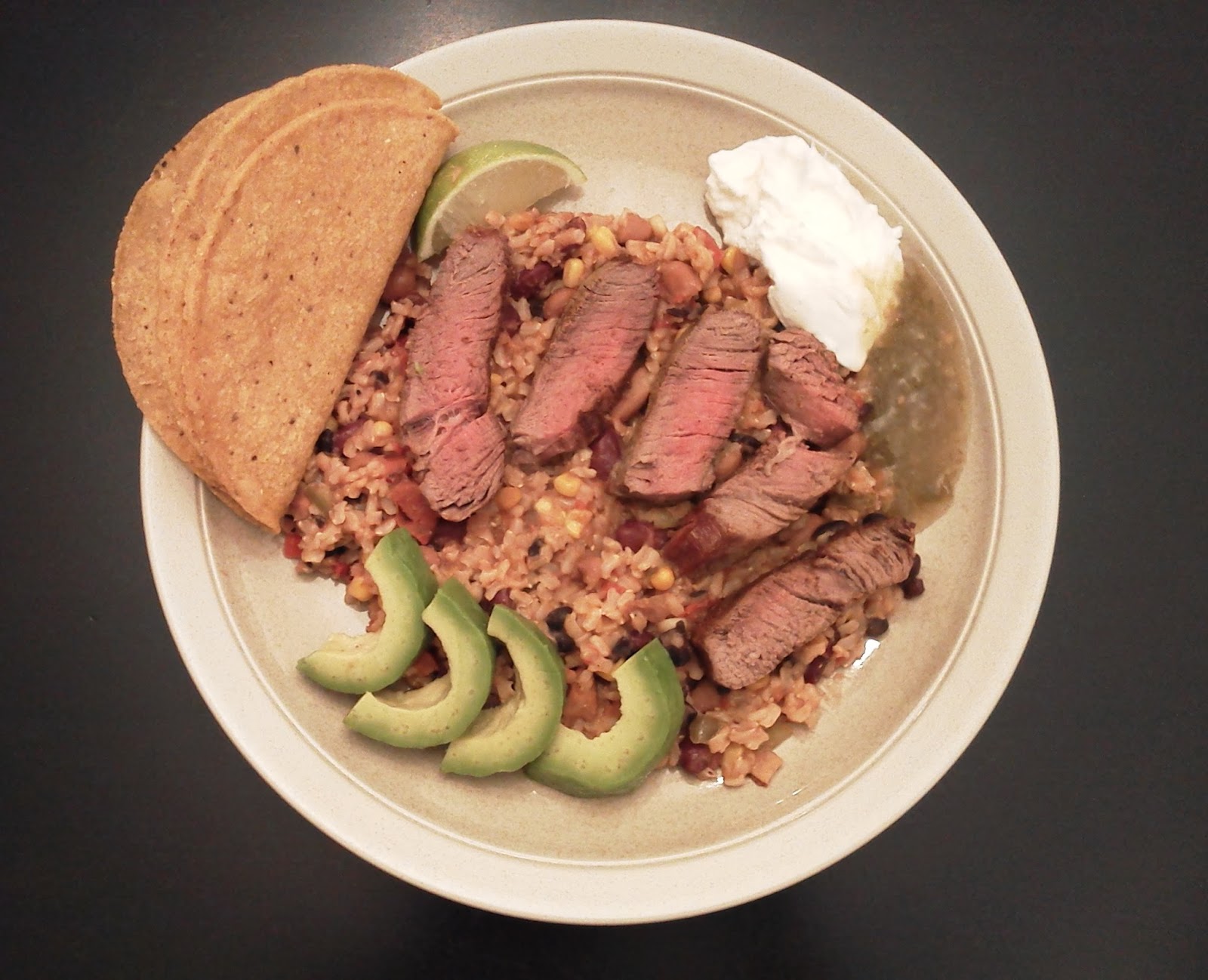 Pocono Pabulum for Mind & Body Mexican Taco Stir Fry with Steak