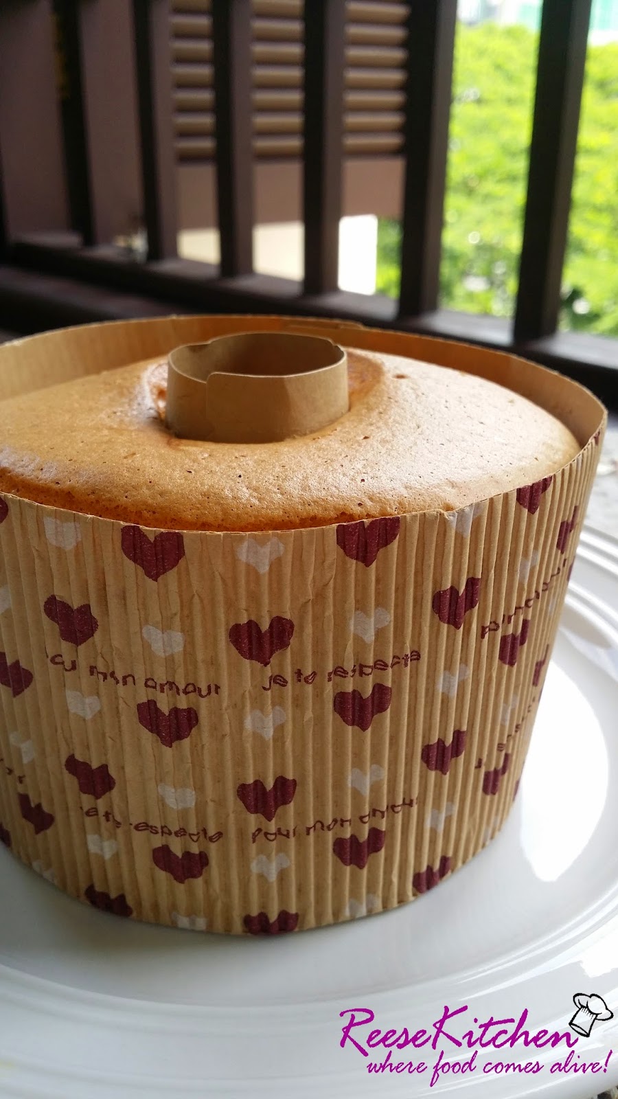 ReeseKitchen Peanut Butter Chiffon Cake ReeseKitchen Peanut Butter Chiffon Cake