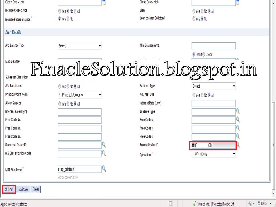 How to Find RD accounts List Attached with Particular DOP Agent
