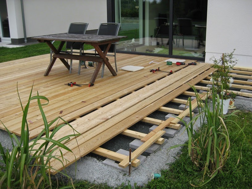 Marios Werkstatt: Hausprojekt: Terrasse - Teil 2