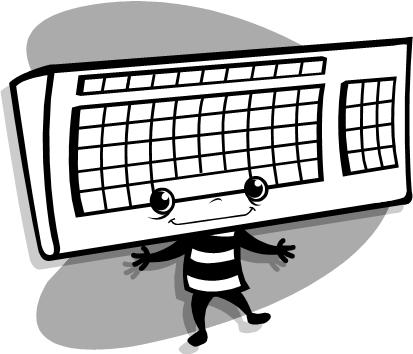 man at keyboard