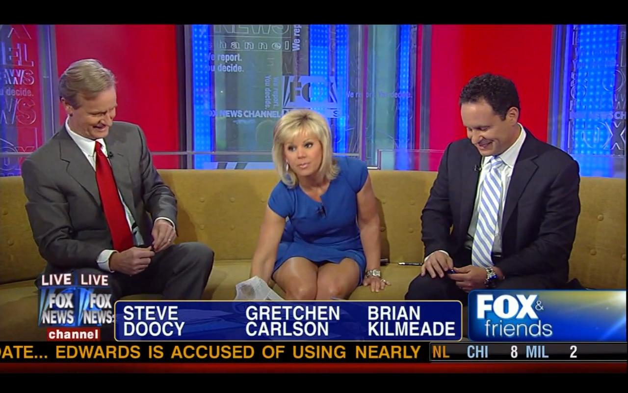 Gretchen Carlson turns 50 and Fox News Ladies caps/pictures/photos. 