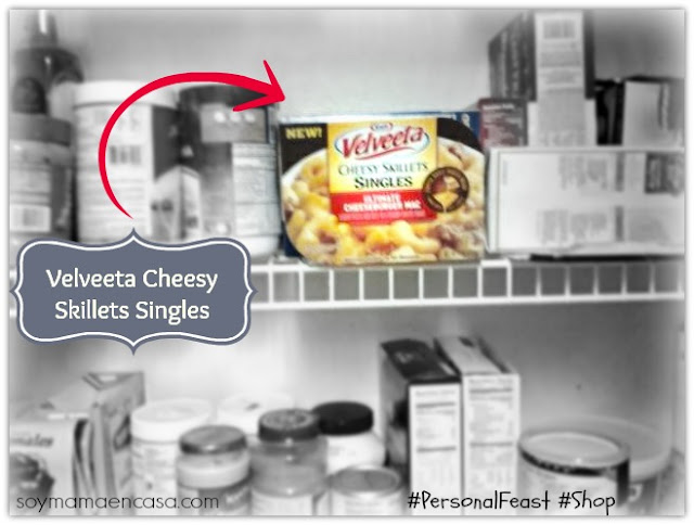 Velveeta Cheese Skillets Singles #PersonalFeast #Shop comidas faciles