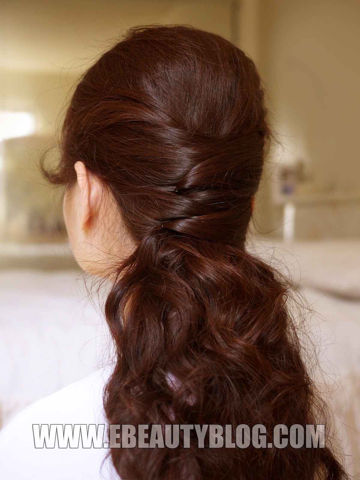 Ebeautyblog Com Elegance Half Updo Hairstyle Tutorial