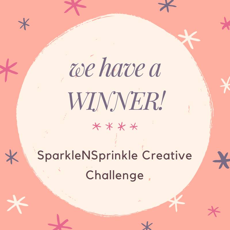 sparkle n sprinkle winner badge