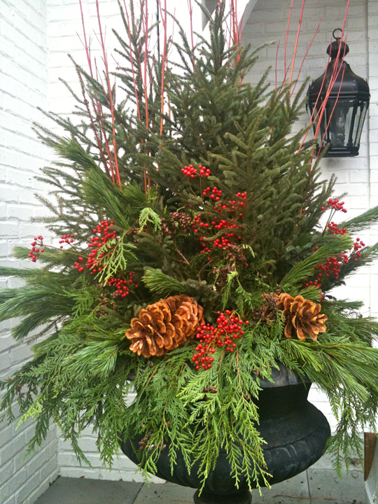 5th and state Winter Urns, a tutorial