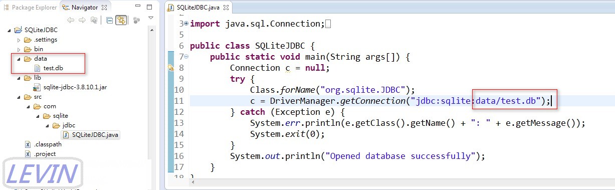 java sqlite java sqlite
