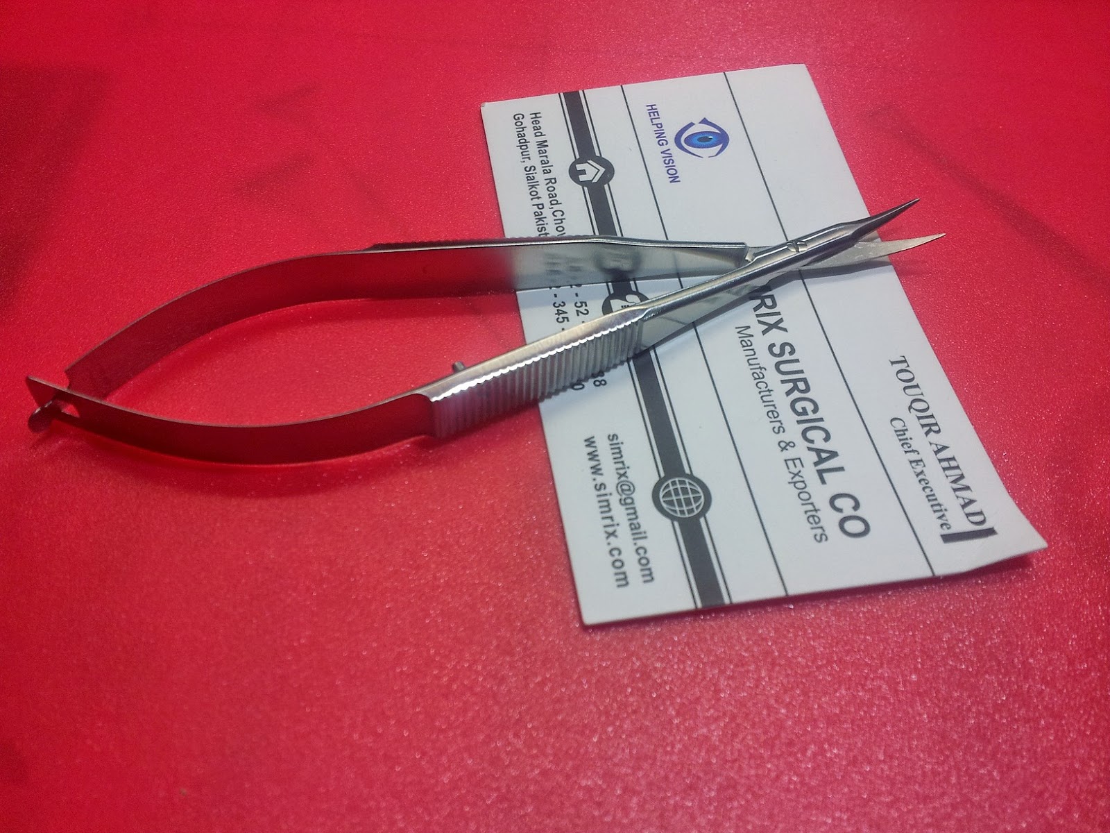 Ophthalmic Surgery Instruments ( SIMRIX ) Westcott Scissors, Delicate