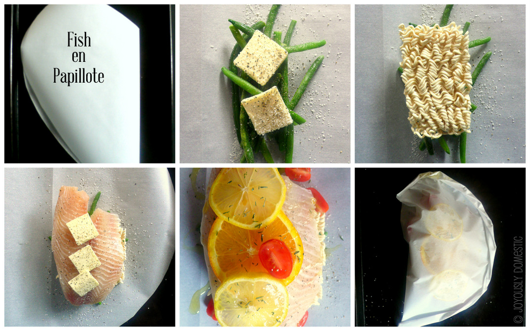 Joyously Domestic Fish en Papillote (Fish in Parchment Paper)