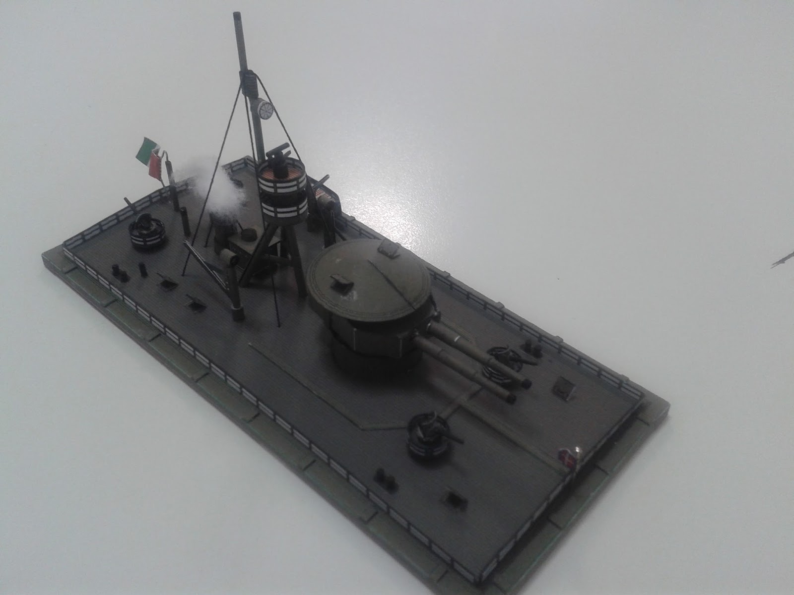 Los barcos de papel Monitor Faa di Bruno (1917)