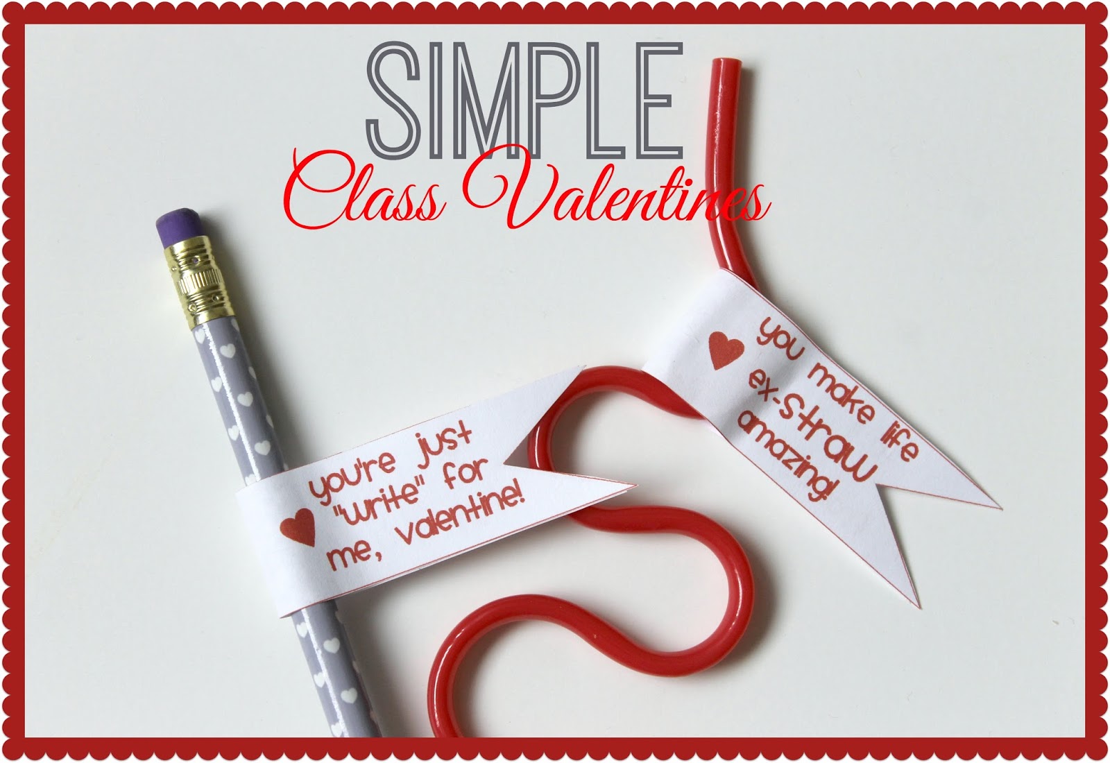 valentines for class simple class valentines occasionally crafty simple valentines for class simple class valentines occasionally crafty simple