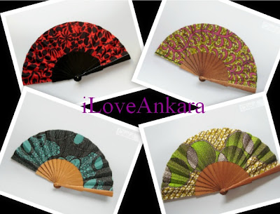 Olele african print fans  - iloveankara.blogspot.co.uk