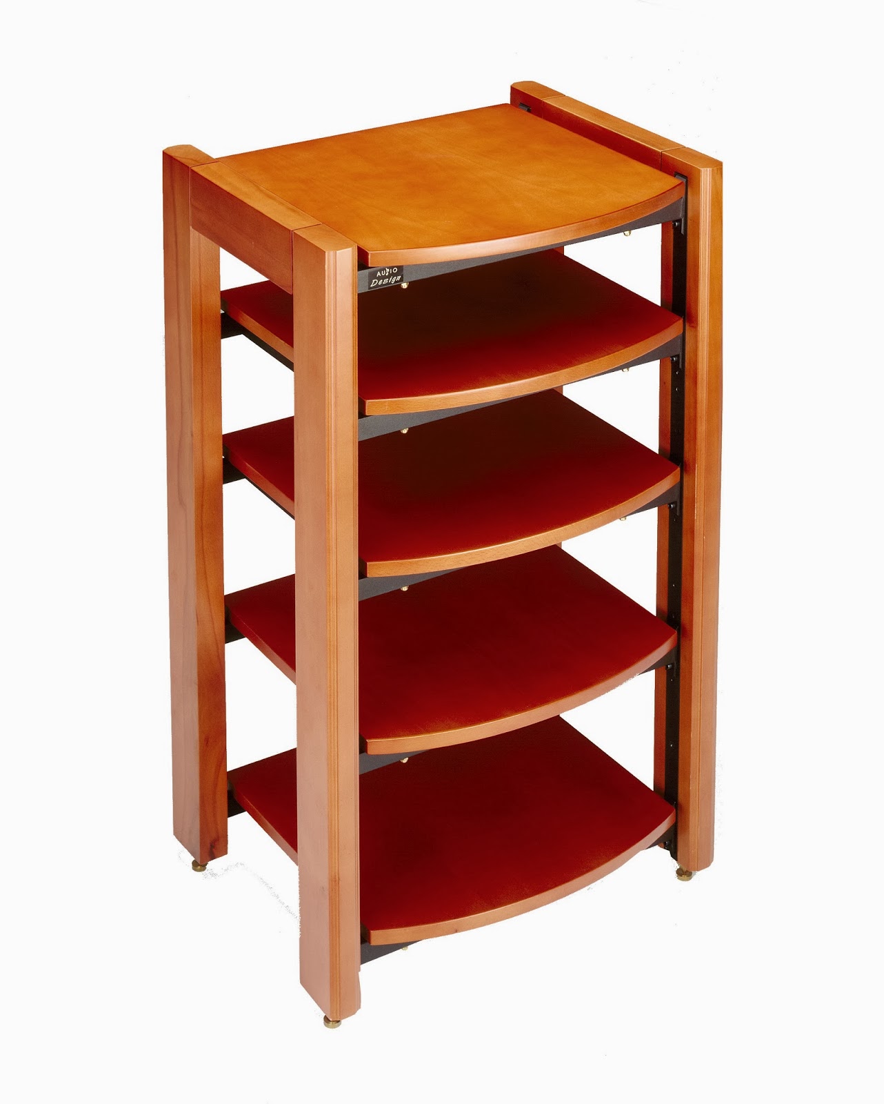 Mono and Stereo HighEnd Audio Magazine Rack Audio Design Rack V highend audio rack