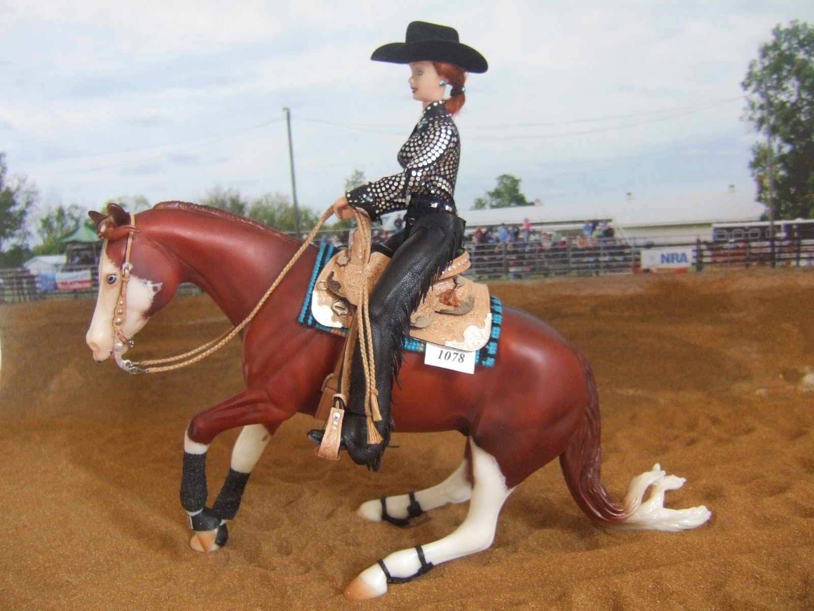 Marilyn's Hobby Model Horse Western Tack, Showing and Judging Model