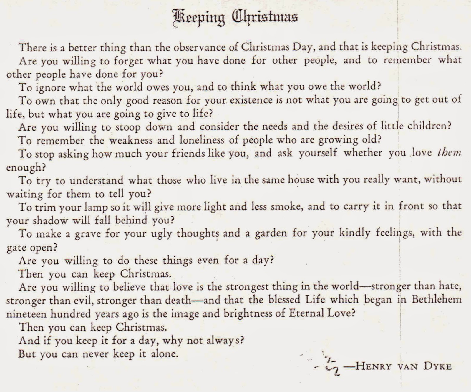 Reflections on the The Word and World December 2014