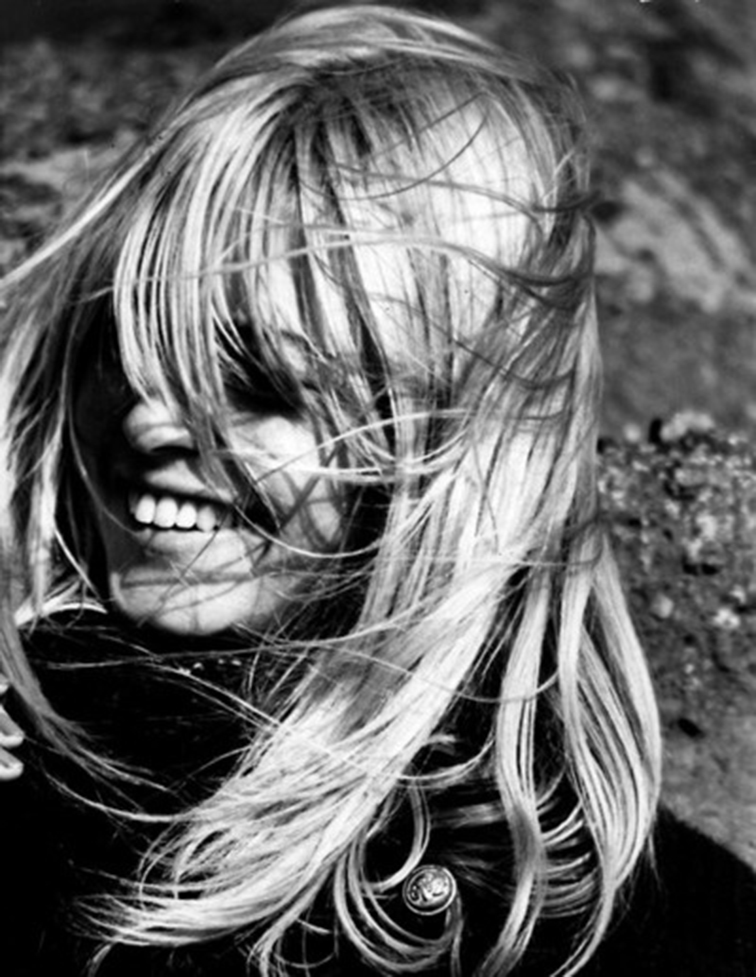 Brigitte Bardot, wind in hair, iconic Brigitte Bardot, wind in hair, iconic