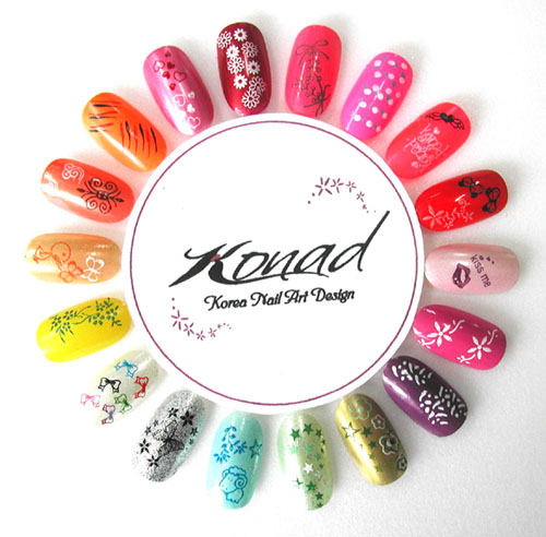 By Toks: My first attempt at using Konad Stamping Nail Art