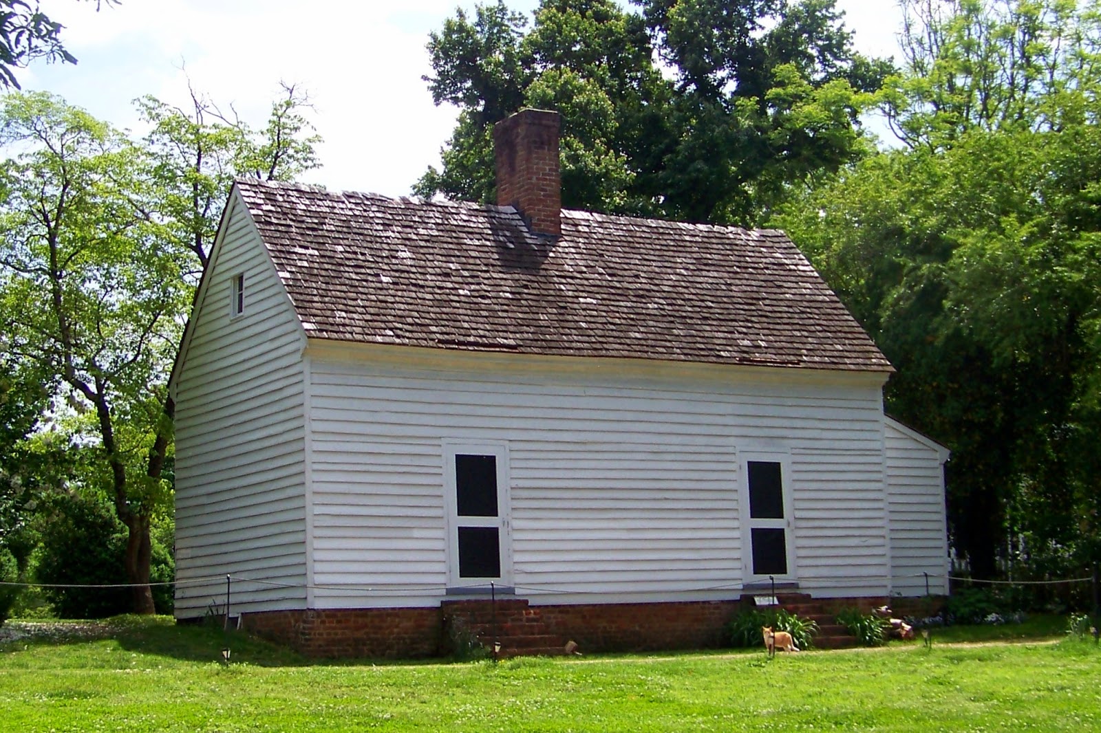Jane Griswold Radocchia Cabin, Tuckahoe Plantation Goochland County