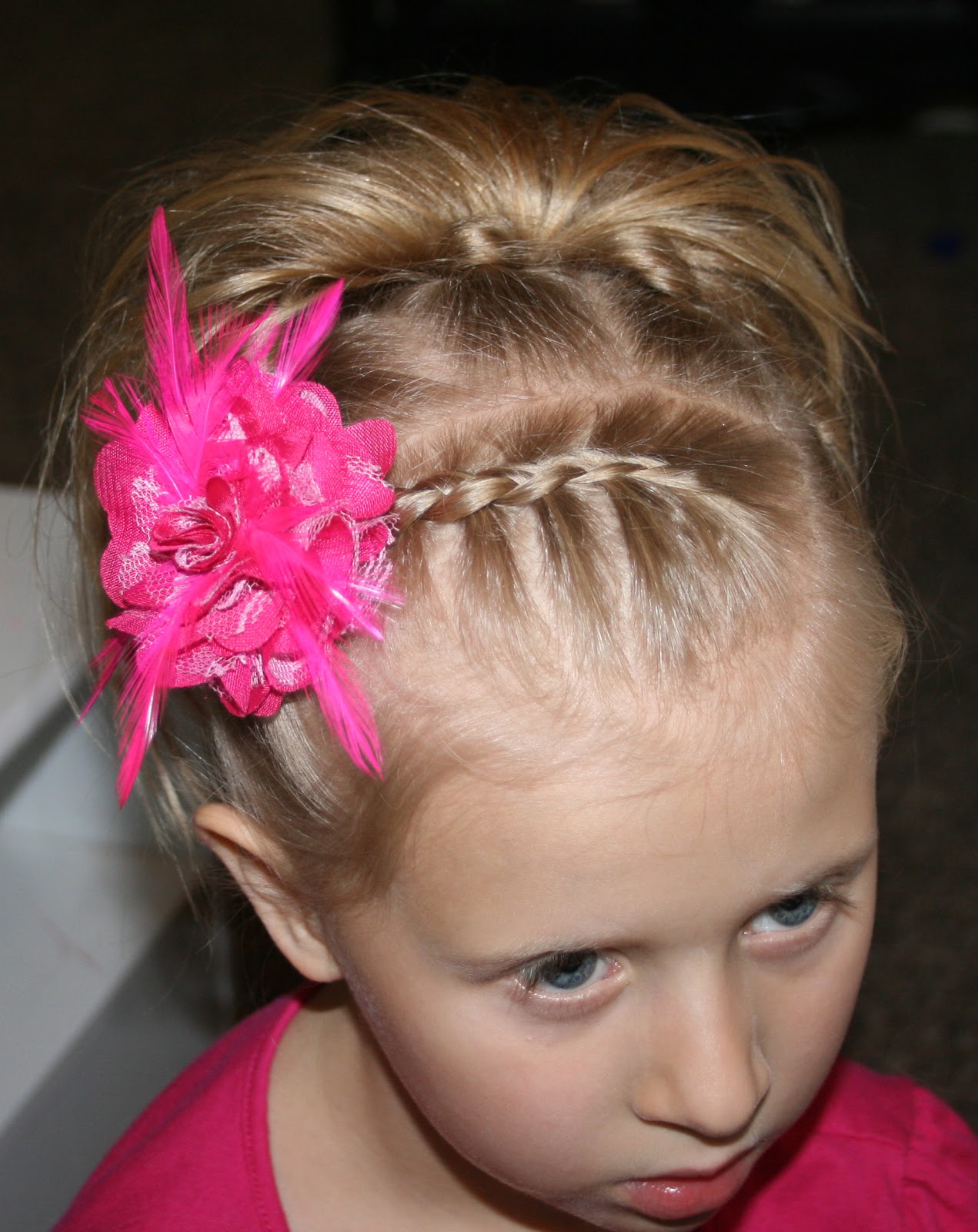 Little girl Hairstyle tutorial #7 Knot hair do