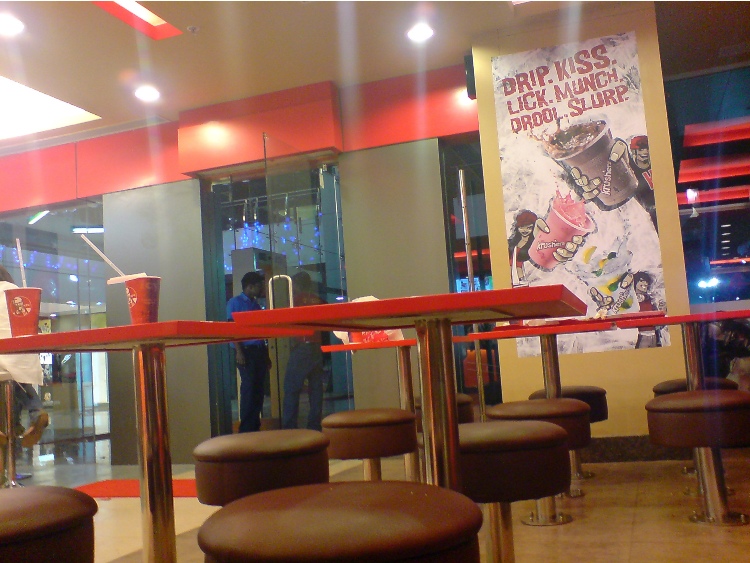 KFC in mangalore the new blogger