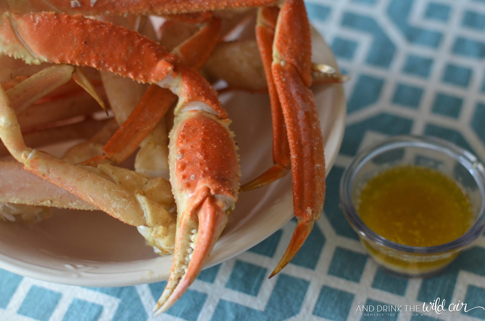 and drink the wild air steamed crab legs with old bay and drink the wild air steamed crab legs with old bay