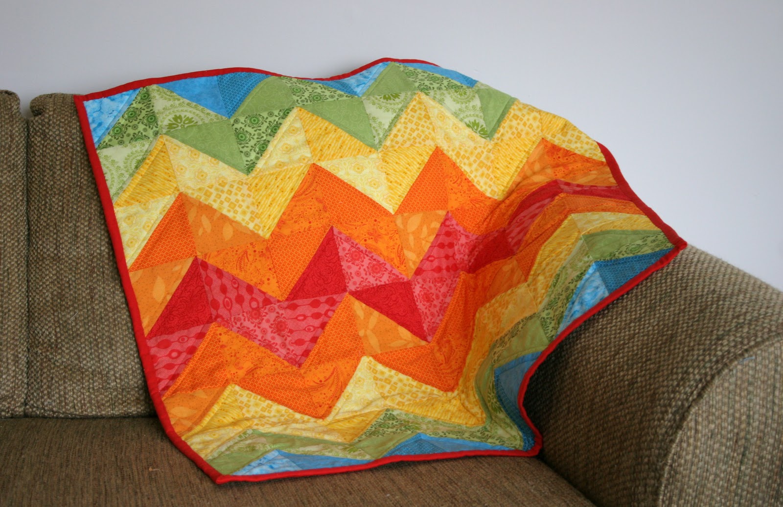 we have chemistry together! My First Quilt