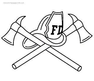 Fireman Coloring Page Fireman Coloring Page