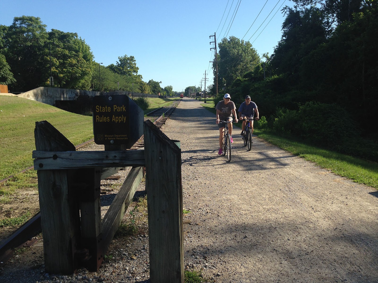 Running Routes St. Charles, Missouri Katy Trail and Old Town Running Route